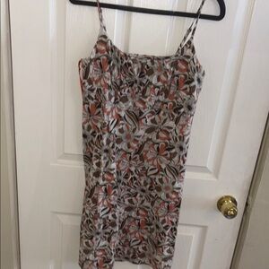 LOFT Floral Spaghetti Strap Sundress
